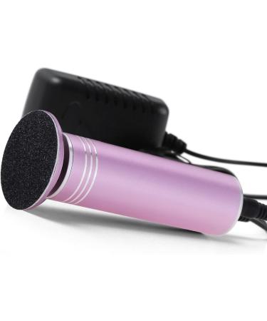 Electric Cornal Remover - Adjustable Speed Professional Pedicure Tool with Interchangeable Heads & 60 Replacement Grinding Pillows (Pink) | International Shipping Available - Buy Online on GoSupps.com