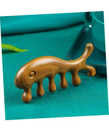 Magiclulu Wooden Scalp Massage Comb - Comfort & Style for Hairdressing | International Shipping - Buy Online on GoSupps.com