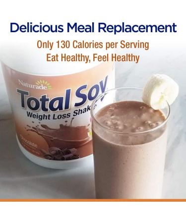 Naturade Total Soy Chocolate Meal Replacement Supplement 19.1 oz - 15 Servings - Buy Online on GoSupps.com