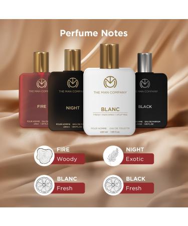 The Man Company Perfume Gift Set for Men 4 * 50ml- A Gentleman's Choice | Premium Long-Lasting EDP & EDT For Men | For Party Outing Office & Date - Buy Online on GoSupps.com