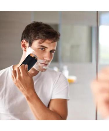 Hair Beard Trimmer Electric Hair Clipper Portable Rechargeable Facial Body Hair Removal Grooming Kit for Men (Black) - Buy Online on GoSupps.com