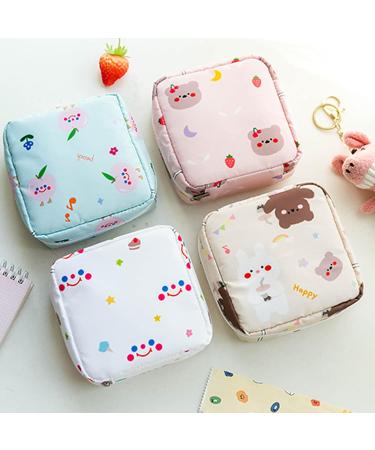 Stylish Women's Bond Storage Bag for Tampons | Menstruation Organizer | Large Capacity White Container - Buy Online on GoSupps.com