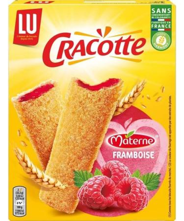 CRACOTTE Lu Craquientte Raspberry 200 g Pack of 4 - Buy Online on GoSupps.com