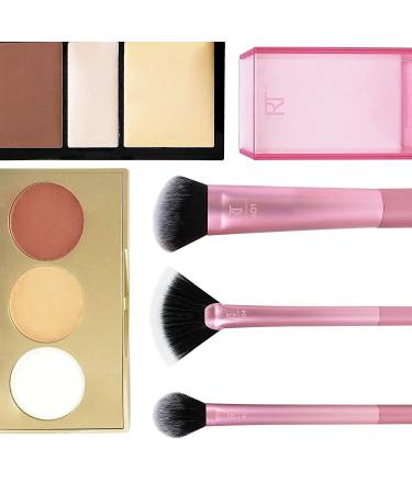 Real Techniques Sculpting Set by Samantha Chapman | 4-Piece Cheek Brush Set for Perfect Contours - Buy Online on GoSupps.com