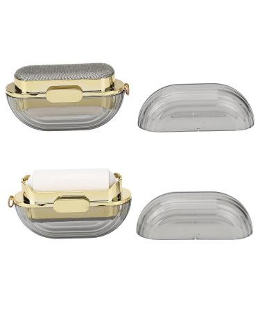 Buy Zetiling Lint Roller - Double Sided Pet Hair Remover & Portable Dust Fuzz Remover for Clothes & Bags - Mini Luxury Lint Roller in Grey - Perfect for Pet Owners - Buy Online on GoSupps.com