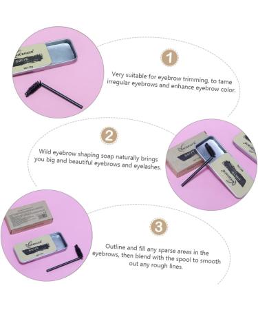 TOVINANNA Brow Styling Cream 2 Sets Eyebrow Soap Wax Non-decolorizing Brow Soap Cosmetic Eyebrow Texture Woman Brow Shaping Soap - Buy Online on GoSupps.com