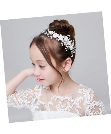 DOITOOL Rhinestone for Hair Pearl Hair Pin Crystal Headpiece Bridal Wedding Headpiece Wedding Rhinestone Crystal Ab Rhinestones Wedding Hair Clips Leaf Accessories Bride - Buy Online on GoSupps.com