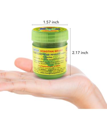 Hong Thai Compound Thai Herb Inhalant - Pack of 2 | Natural Aromatherapy for Respiratory Relief - Buy Online on GoSupps.com