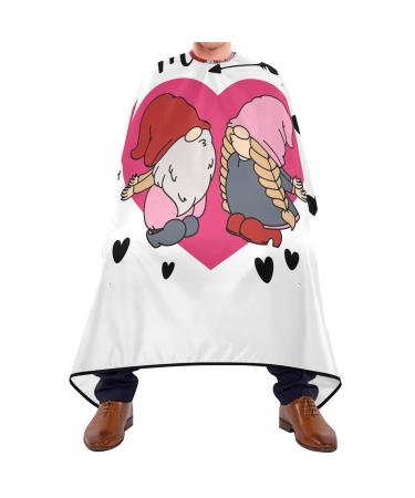 Waterproof Barber Cape -Gnome Pattern 25 Cheetah Haircut Bib for Men Unisex Hair Cutting Cape(8rp1a)