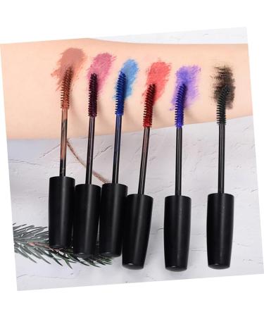WOONEKY 6pcs Colored Mascara Ultra-fine Mascara Makeup Mascara Silver Wigs for Women Eyelashes Mascara Abs - Buy Online on GoSupps.com