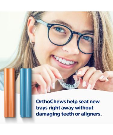 EverSmile OrthoChews | Dental Aligner Seater Chewies for Invisalign & Braces | Comfort Bite Technology | Medical Grade Silicone | 2 Pack - Buy Online on GoSupps.com