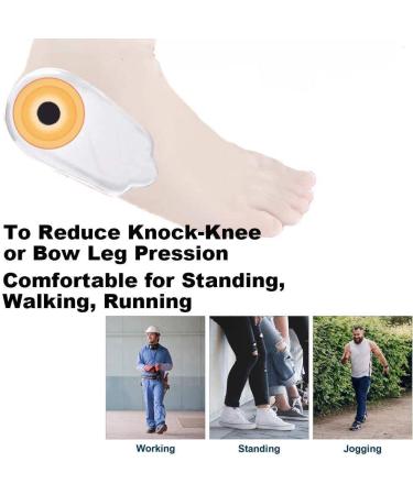 Orthopedic Insoles for O/X Type Leg Correction - Magnetic Heel Cushions for Foot Alignment - 2 Pairs - Buy Online on GoSupps.com