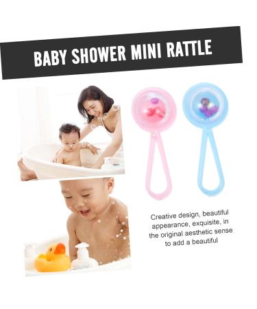 Iwowhero 48ct Small Bell Accessories | Baptismal Decorations & Mini Rattles for Parties | Acrylic Table Decor - Buy Online on GoSupps.com