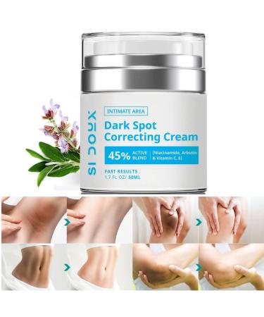 REMEDEN Intimate Area Dark Spot Remover Cream For Body Underarm  Armpit  Knees  Elbows  inner Thigh Dark Spot Corrector for All Skin Types
