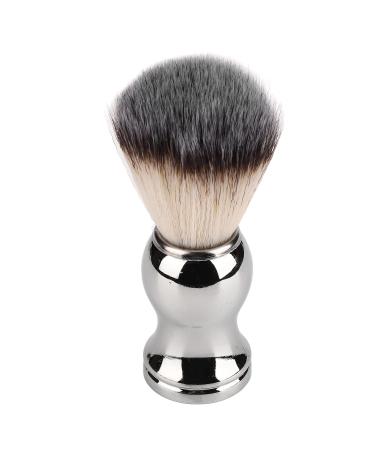 Premium Handmade Razor Brush for Men | Soft Bristles & Silver Handle - Ideal for Home Salons & Travel - Buy Online on GoSupps.com