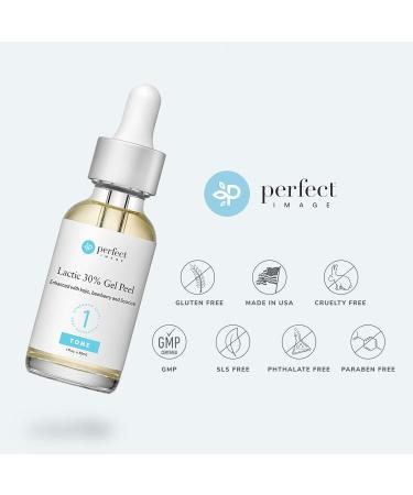 Lactic Gel Peel - Enhanced with Kojic Bearberry Licorice and Botanicals (30% Strength) - Buy Online on GoSupps.com