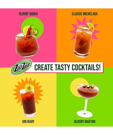 Zing Zang Bloody Mary Mix 32oz Bottles (Pack of 6) | Non-Alcoholic Cocktail Mixer with 7 Vegetable Juices and Spices Blend - Buy Online on GoSupps.com