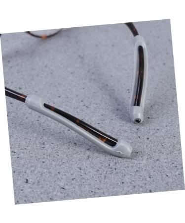 Doitool 5 Pairs Silicone Glasses Legs | Non-Slip Anti-Glasses Accessories | Medium Gray Ear Clip for Comfort - Buy Online on GoSupps.com