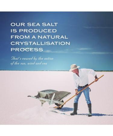 La Baleine Salt Coarse Sea Salt Grinder for Cooking and Seasoning Pack of 6 x 180g - Buy Online on GoSupps.com