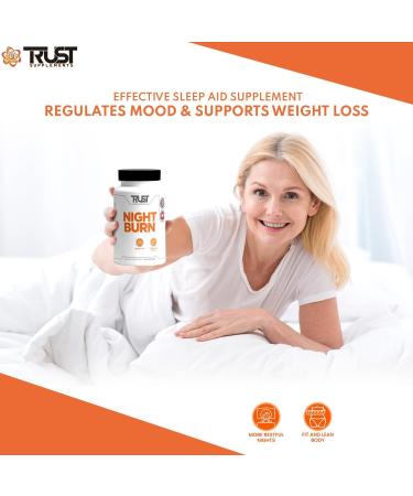 Night Burn - Premium Nighttime Health Support Supplement for Deep Sleep & Natural Wellness | Perfect for Men & Women - Buy Online on GoSupps.com