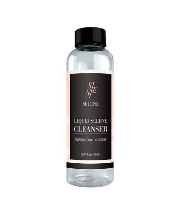 SELENE Liquid Cleanser - Premium Liquid Makeup Brush Cleaner Solution - Ideal Cleaner for Makeup Brushes - Make Up Brush Cleanser & Brush Cleaner (5.07 fl oz)