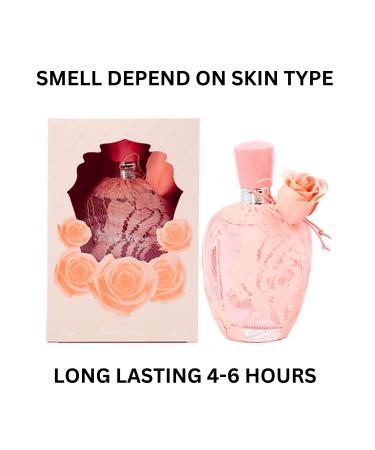 Sexy Rose Black and Sexy Rose Pink Parfum for Women (Impression of Valentine Rock N Rose) EAU DE PARFUM 3.4oz / 100ml each bottle (Pack of 2) - Buy Online on GoSupps.com