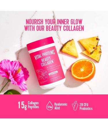 Vital Proteins Beauty Collagen Tropical Hibiscus 9.6 oz - Enhance Your Glow - Buy Online on GoSupps.com