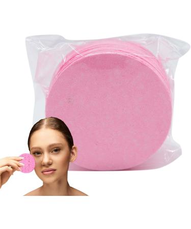 Uitseld Facial Sponge Wood Pulp Cotton Sponge Face Pads - Cosmetic Spa Sponges Makeup Remover Cleansing Pads for Personal Spa Esthetician Use 50 Tablets - Buy Online on GoSupps.com