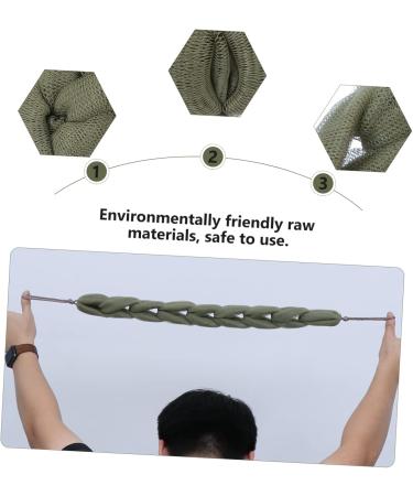 Healeved Strip Loofah Bubble Making Mesh Strip Loofah Back Scrubber Shower Pouf Bath Sponges for Shower Bathroom Bath Flower Dead Skin Cell Remover Bath Loofah White Pe Towel - Buy Online on GoSupps.com