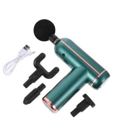 Funomocya 1 set of fascia guns fascia muscle elastic device for muscle relaxation athletes Tool muscle relaxans body massage device electrical massage devices fitness plastic 14x14x4.3cm green