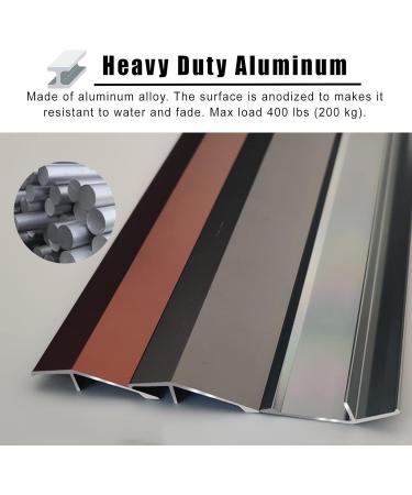 Heavy Duty Gold Floor Transition Strip - Metal Edge Ramp Reducer for Uneven Floors Anti-Slip Aluminum Entry Ramp (90cm - Buy Online on GoSupps.com