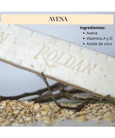 Buy Roldan Oats Soap 1/2 lb Natural Oatmeal Cleanser for Soft Skin | International Shipping - Buy Online on GoSupps.com