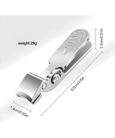 MaryCarrie Nail Clippers with Catcher Professional Nail Cutters for Men & Seniors Toenail Clippers for Thick Nails Ingrown Toenails Fingernails German Stainless Steel Ergonomic Design for Easy Use - Buy Online on GoSupps.com