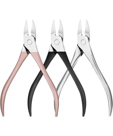 Nail Clipper for Thick Nails Fingernail Toenail Cuticle Nipper Trimming Cutter Scissor Plier Nail Clipper Cutter Callus Shavers Chiropody Podiatry Remover (Color : Generation 3 Pink) - Buy Online on GoSupps.com