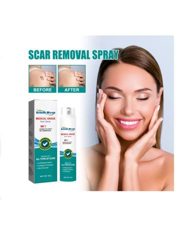 Advanced Scar Removal Spray for Surgical, Acne Scars & Stretch Marks - Skin Care (3pcs) - Buy Online on GoSupps.com