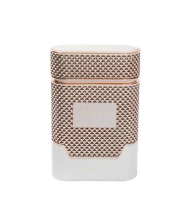 Khadlaj Shiyaaka White Eau de Parfum Spray for Women 3.4 Ounce