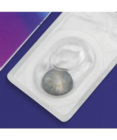 Buy Natural Lucca Gray Contact Lenses - Silicone Comfort 14.00mm 0.00 Diopters | International Shipping Available - Buy Online on GoSupps.com