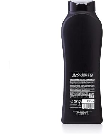BRISEIS SA Tulipan Black Black Ginseng Bath Gel Revitalizing 720ml x6 units - Buy Online on GoSupps.com