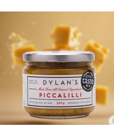 Dylan's Sauce Jar Pick N Mix - Choose From 5 Flavours | Celtic Dragon Piccalilli Pickled Samphire Strawberry Balsamic Preserve Salted Butterscotch-Sauce - Pack of 4 - Buy Online on GoSupps.com