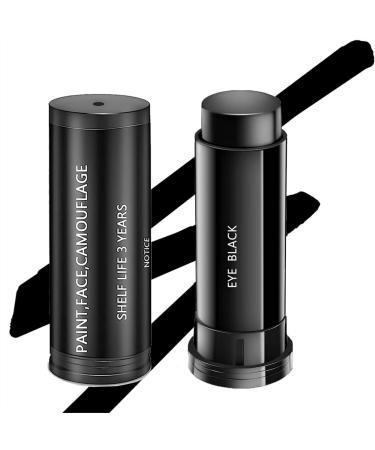 Go Ho Eye Black Eye Black Stick for Sports Easy to Color Black Face Paint Eye Black Football/Baseball/Softball Football Stick Sports Eye Black Stick Black Eye Makeup 1PC 1 PC Eye Black By Go Ho