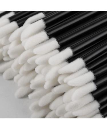 Tbestmax 200 Disposable Lip Brushes - Lipstick Applicator & Gloss Wands - Black (200 Pcs) - Buy Online on GoSupps.com