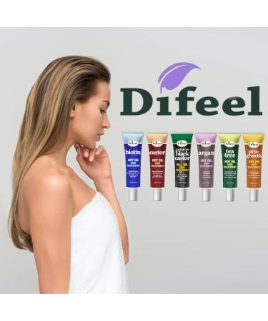 Difeel Tea Tree Oil Hot Oil Hair Treatment 1.5 oz (Pack of 2) - Deep Conditioning Therapy - Buy Online on GoSupps.com