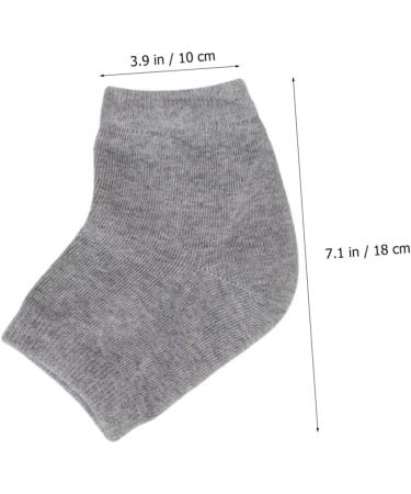 Beavorty 4 Pairs Gel Heel Sleeves Mens Stocking Socks for Women Mens Sock moisturizing Socks Women's Socks & Hosiery Ladies Socks Women Socks Anti-Crack Socks Breathable Protector Miss - Buy Online on GoSupps.com