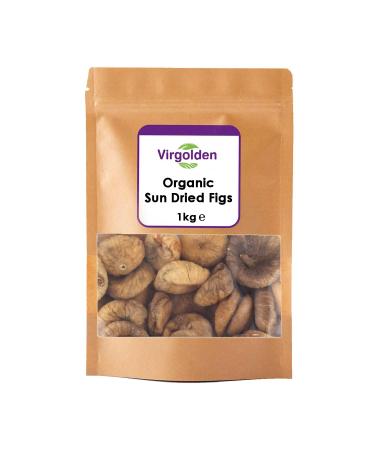 Organic Sun Dried Figs 1kg by Virgolden Organic