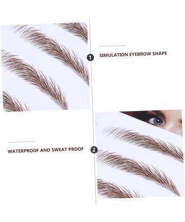 NOLITOY 4pcs Hair Transfer Women Eyebrow Shaping Imitation D for Grooming Shaper Authentic Water Eyebrows - Buy Online on GoSupps.com
