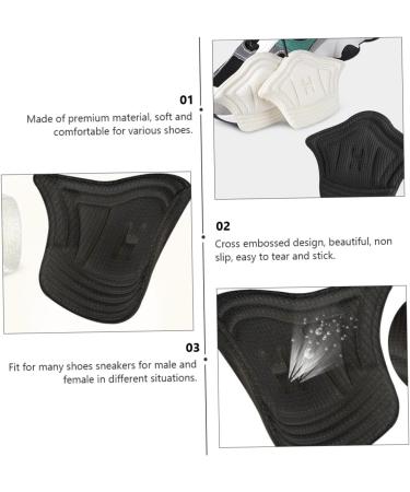 NOLITOY 6 Pairs Follow Up Tennis Shoes | Men s & Women s Heeled Sneakers | White Heeled Boots & Anti-Drop Heel Protection Pads | International Shipping Available - Buy Online on GoSupps.com