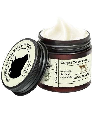 Organic Grass Fed Tallow Balm - Deeply Nourishing for Face & Body Tallow Cream Moisturizing Skin Care Cream for Dry Skin