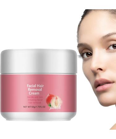  lisutupode Beauty Facial Hair Removal Cream Painless Hair Removal Cream Peach Hair Removal Cream Facial Hair Removal Natural Fast Hair Removal 50g - Buy Online on GoSupps.com