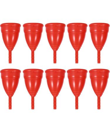 Reusable Silicone Menstrual Cup - 10 Pack Eco-Friendly Female Hygiene Care Health & Comfort - Buy Online on GoSupps.com