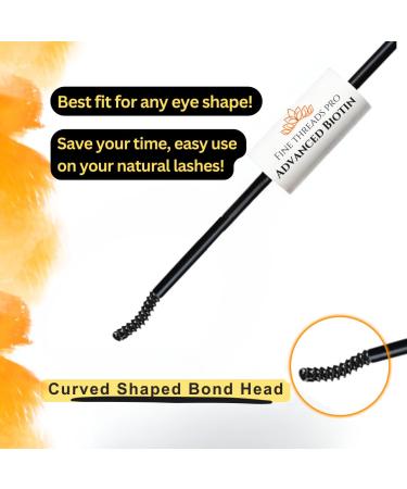 2 in 1 Advanced BIOTIN Eyelash Glue - 72HR Strong Hold Waterproof Latex-Free Non-Toxic for DIY Lash Extensions - Buy Online on GoSupps.com